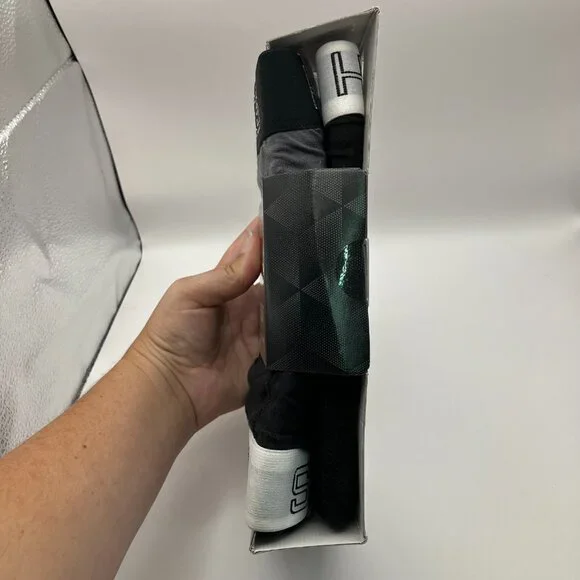 Pack Of 2 Hanes Large Black/Gray Premium Comfort Flex Fit Men's Trunk Underwear - Picture 4 of 4